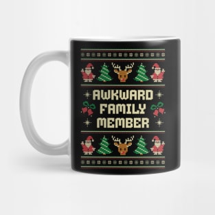 Awkward Family Member - Ugly Christmas Sweater Mug